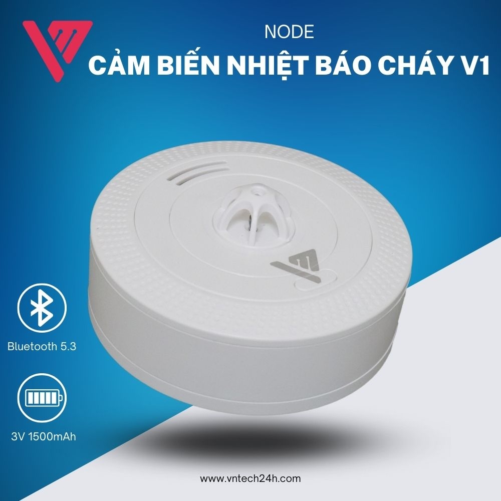 Cảm biến nhiệt báo cháy không dây HEAT 01