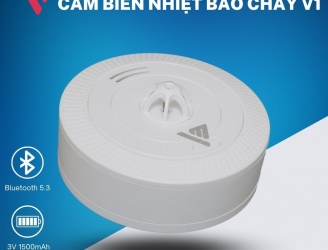Cảm biến nhiệt báo cháy không dây HEAT 01